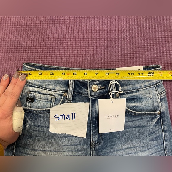 Kancan frayed hem shorts - Picture 7 of 16